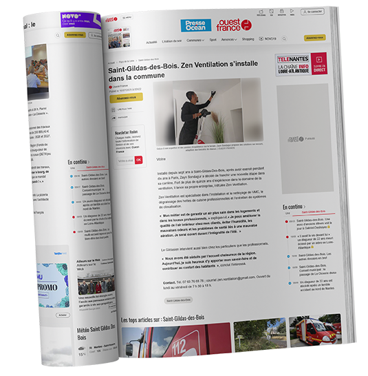 ouest france zen ventilation presse